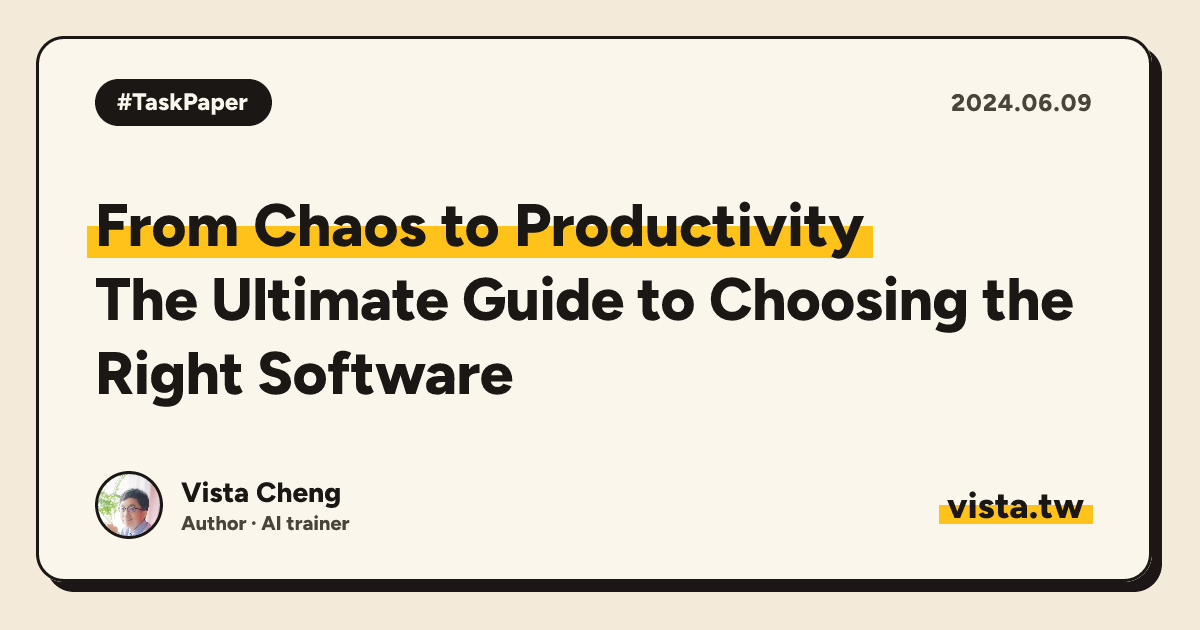 From Chaos to Productivity: The Ultimate Guide to Choosing the Right Software