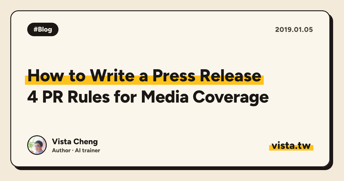 How to Write a Press Release: 4 PR Rules for Media Coverage